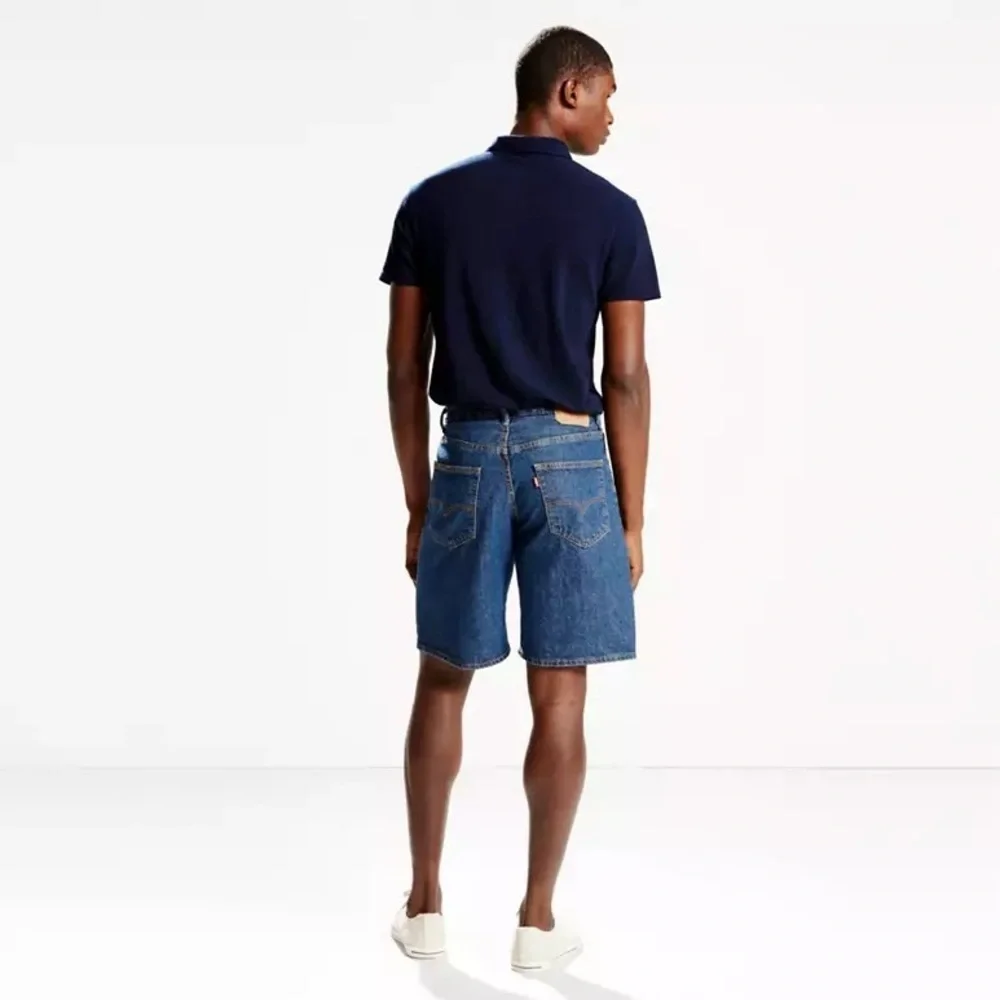 Levi’s 550 Relaxed Fit Denim Jean Shorts Blue Medium Wash Size 38
